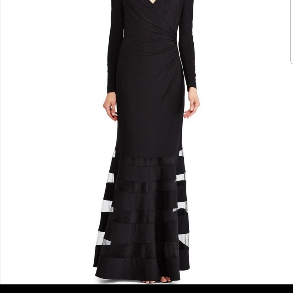 Ralph lauren tulle gown